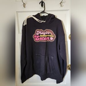 Borewalk Maybe Tomorrow Satan Hoodie SIZE 2XL